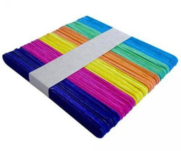 Palo de helado color delgado