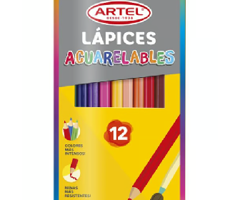 Lapices de color Acuarelables Artel