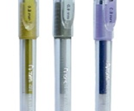 Lapiz Gel Metálico 0,7 torre