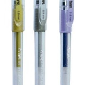 Lapiz Gel Metálico 0,7 torre