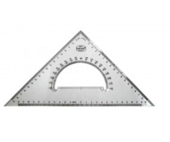 Escuadra con transportador