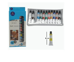 Acrilico 12 colores Dozen