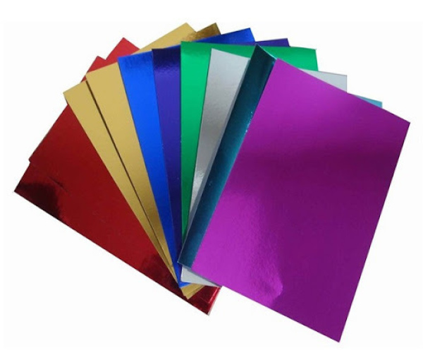 Cartulina metálica pliego