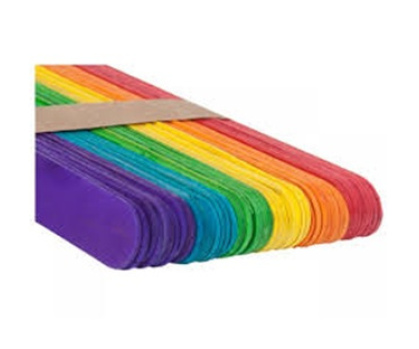 Palo de helado color grueso