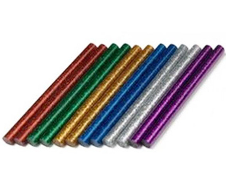 Silicona barra glitter 7mm