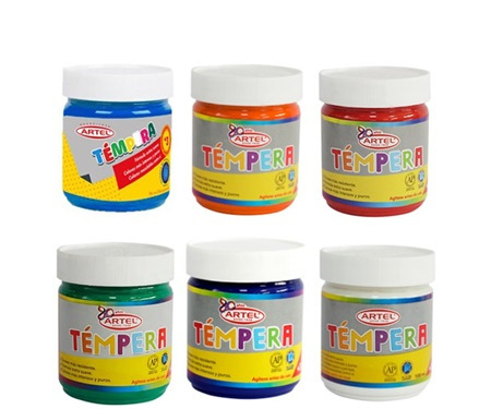 Tempera pote 100ml Artel