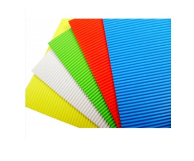 Goma eva acanalada 20x30 4un